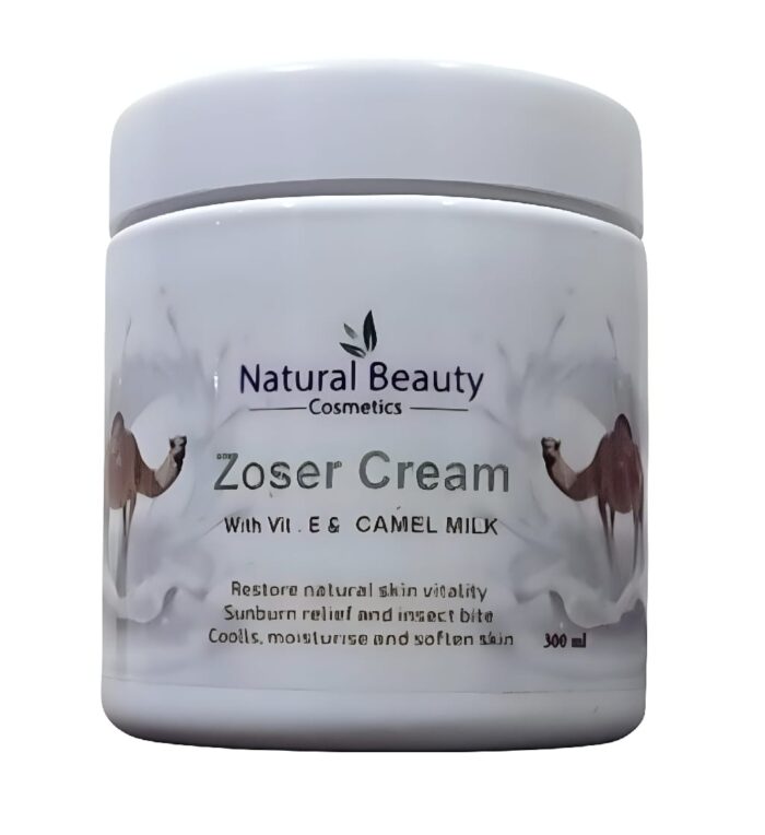 Camel Milk Moisturizing Cream 300ml Jar – Intensive Hydration & Anti-Aging