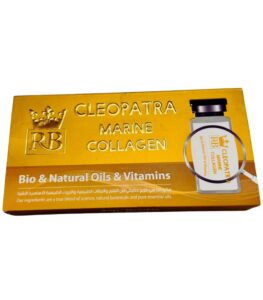 24K gold marine collagen anti-aging serum ampoules by Cleopatra