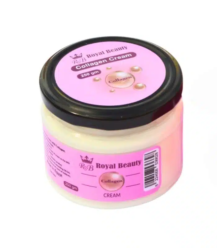 Collagen Cream in Glass Jar – Anti-Aging Skincare by Royal & Beauty