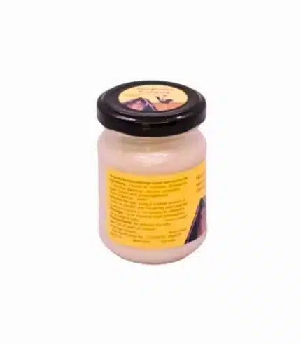 Applying Ostrich Oil Massage Cream on Leg for Pain Relief