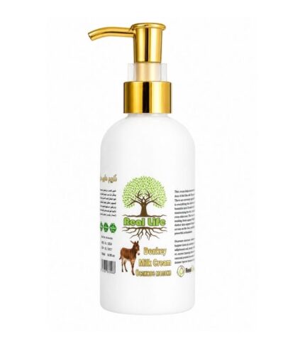 donkey milk cream real life 250ml moisturizing skin Egypt