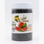 Summer Melon Tea jar with fresh melon slices - natural loose leaf melon tea