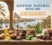 Egyptian Natural Skincare: 10 traditional botanical ingredients behind modern beauty including jojoba oil, camel milk, myrrh, and black seed on a rustic Nile balcony by Bazaar Express.